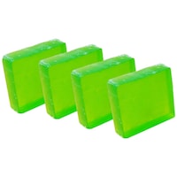 Picture of GlowMe Homemade Cucumber Soap, Pack of 4