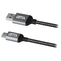 Picture of AMX Durable USB-A to Micro USB, Space Grey