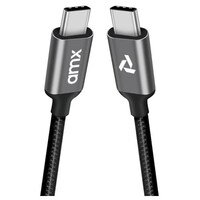AMX USB-C to Lightning MFI Cable, Space Grey