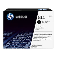 HP Laserjet 81A Toner, Black, CF281A