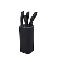 Picture of Arow Diamond Knife With Holder, Set Of 6Pcs, Black