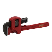 Como Heavy Duty Pipe Wrench, 10 Inch - Red