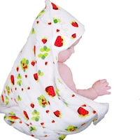 Picture of Kloudbambu Printed Bamboo Hooded Baby Towel