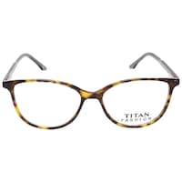 Picture of Titan UV Protected Brown Round Unisex Spectacle Frame