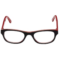 Titan UV Protected Black Oval Unisex Spectacle Frame