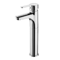 Picture of BURG High Single Top Lever Wash Basin Mixer, Silver