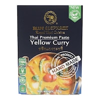 Blue Elephant Thai Premium Paste Yellow Curry, 70g - Carton Of 72 Pcs