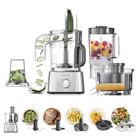 Picture of Kenwood Multipro Express Food Processor, FDP65.880SI, ‎1000W, 3Ltr, Silver