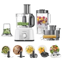Kenwood Multipro Express Food Processor, FDP65.750WH, ‎1000W, 3Ltr, Silver