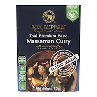 Blue Elephant Thai Premium Paste Massaman Curry, 70g - Carton Of 72 Pcs