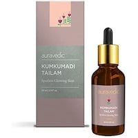 Auravedic Kumkumadi Tailam Face Oil for Glowing Skin, 30ml