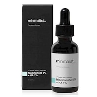 Minimalist 5% Niacinamide Face Serum for Clear Glowing Skin, 30ml