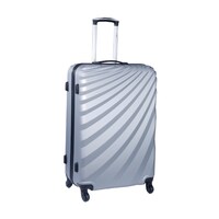 Sea Shell Pattern Lightweight Trolley Bag with Push Button Locking Handle, TR1034, Set of 3
