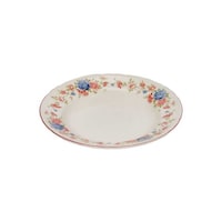 Picture of Claytan Cottage Roses Printed Soup Plate, Blue & Red, 23.3cm - Carton of 60 Pcs