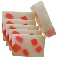GlowMe Homemade Goat Milk and Red Wine Soap, Pack of 6