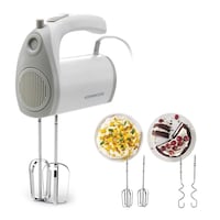 Picture of Kenwood Hand Mixer, HMP20.000WH, ‎300W, 5 Speeds, White