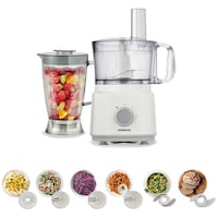 Kenwood Multipro Compact Food Processor, FDP03, ‎750W, 1.2Ltr, White