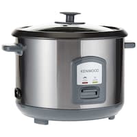 Kenwood Rice Cooker with Steamer, RCM45.SS, ‎700W, ‎1.8Ltr, Silver