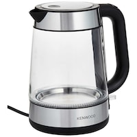 Picture of Kenwood Glass Kettle, ZJG08.000CL, 2200W, ‎1.7Ltr, ‎Clear & Steal