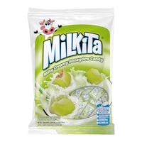 Milkita Creamy Honeydew Candy, 4g - Carton Of 360 Pcs