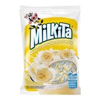 Milkita Creamy Banana Candy, 4g - Carton Of 360 Pcs