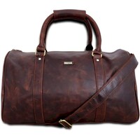 Strutt Multi Purpose Charles The Crushed Leather Cabin Bag, Brown, 27ltr