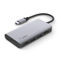 Belkin 100W USB C 4 in 1 MultiPort Adapter with 4K HDMI