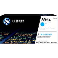 Picture of HP Laserjet 655A Toner, Cyan, CF451A