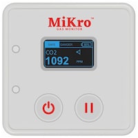 MiKro CO2 Monitor 2nd Gen Air Quality Meter and Gas Detector, MGM 101