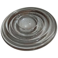 Glass Fresnel Lenses, Round, Transparent, 64 mm
