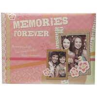 Archies SNB-12 Hard Bound Scrapbook, 192 Pages