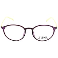 Picture of Titan UV Protected Purple Round Unisex Spectacle Frame