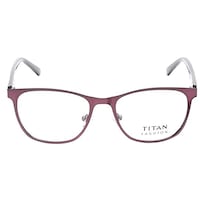 Picture of Titan UV Protected Purple Cat Eye Unisex Spectacle Frame