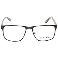 Picture of Titan UV Protected Brown Square Men Spectacle Frame