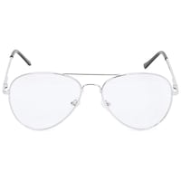 Picture of Titan UV Protected Silver Aviator Men Spectacle Frame