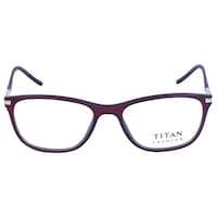 Picture of Titan UV Protected Red Rectangle Unisex Spectacle Frame