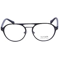 Picture of Titan UV Protected Black Aviator Unisex Spectacle Frame