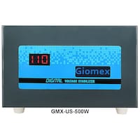 Giomex Copper Digital Voltage Stabilizer, GMX-US-500W, White, 150V to 280V