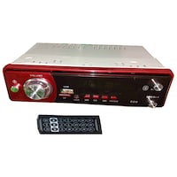 Picture of Kaxtang Bluetooth Car Stereo, Red, Single Din, 220 Watts