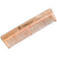 Chemmala Neem Wood Comb, Light Brown