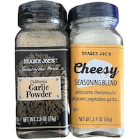 Traders Joe Cheesy Seasoning and California Garlic Powder Seasoning Blend