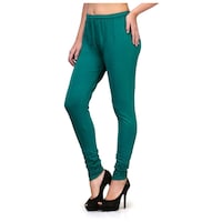 Picture of Cyntexia International Stretchable Leggings, Rama Green, Pack of 6