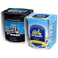 Picture of Areon Gel Car Freshener, Wish and Dream, Black and White, 80gm, Pack of 2