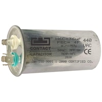 Delhi Arts AC/DC Dual Conditioner Capacitor, 36 + 4 MFD