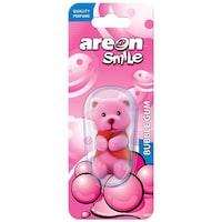 Picture of Areon Smile Cute Teddy Toy Liquid Air Freshener, Pink, Pack of 2