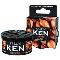 Picture of Areon Ken Gel Car Air Freshener, Coffee, 35gm