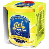 Picture of Areon Gel Car Air Freshener, Lemon, 80gm