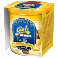 Picture of Areon Gel Car Air Freshener, Vanilla, 80gm