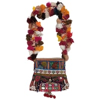 Picture of Vintage Embroidered Banjara Bag, Multicolour