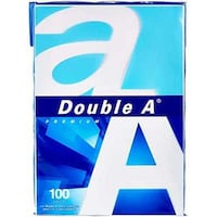 Picture of Double A Premium Printer Copy Paper, Size A4, GSM 80, 100 Pages Ream